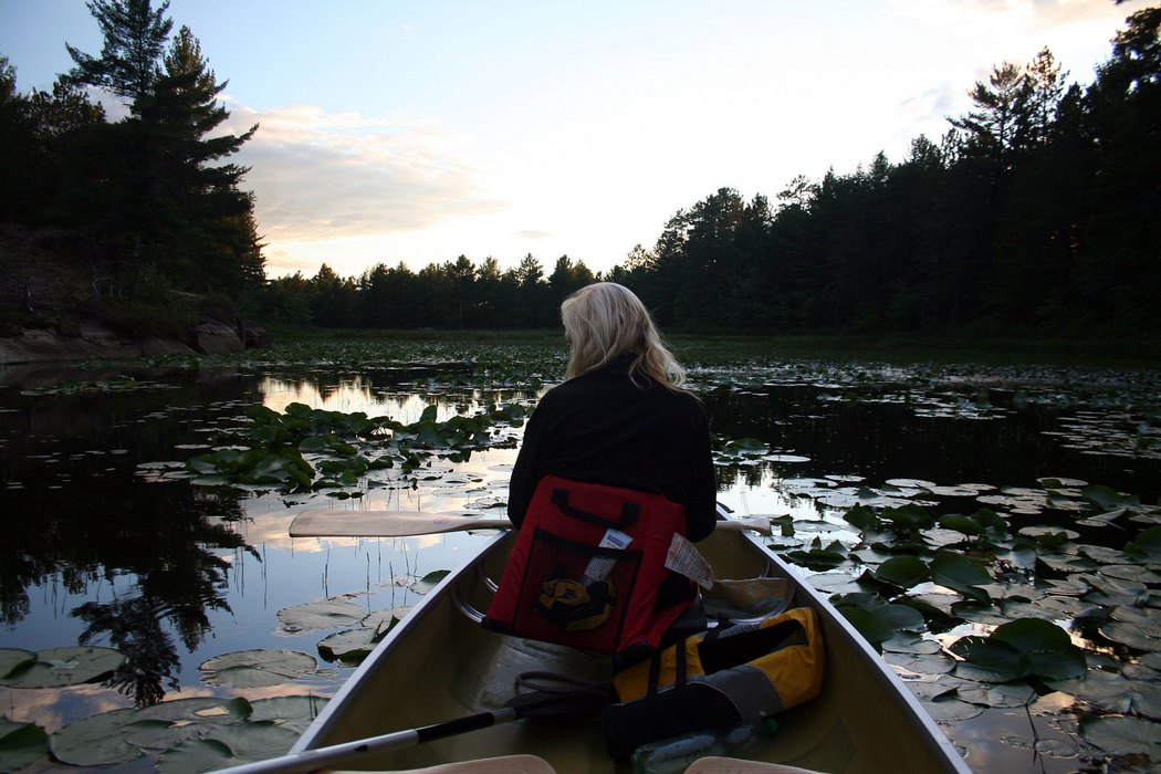 Canoeing on the French River