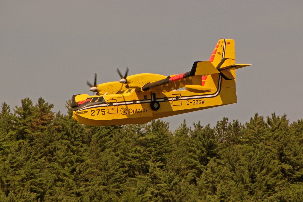 Day Seven: The Water Bomber on Mill Lake