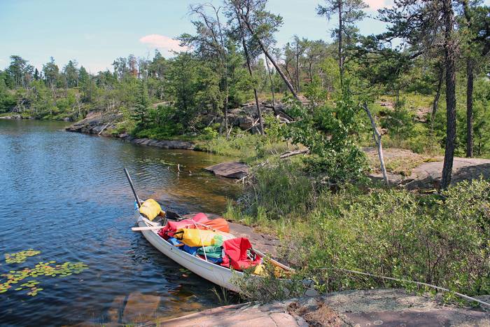 Canoeing on the French River (Dokis), Ontario, July 03 - 08, 2011